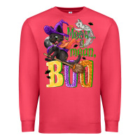 Cardinal Meow i mean, boo Halloween Premium Sweatshirt - NancyCooperArtShop