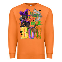 Carrot Meow i mean, boo Halloween Premium Sweatshirt - NancyCooperArtShop