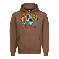 Chestnut 2nd grade let s do this Zipper Hoodie - JahusDesignShop