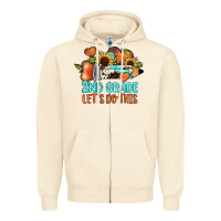 Sandshell 2nd grade let s do this Zipper Hoodie - JahusDesignShop