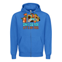 True Royal 2nd grade let s do this Zipper Hoodie - JahusDesignShop