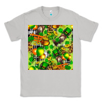 Moon Dust St. Patrick's Donkey With Shamrock Seamless Classic Tee - FaDigitalArtStudio