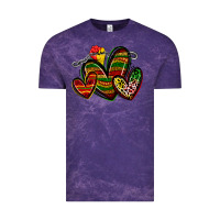 Cloud Purple juneteenth hearts Vintage Tee - Zillion Design Studio