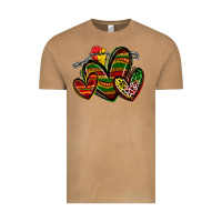 Vintage Camel juneteenth hearts Vintage Tee - Zillion Design Studio