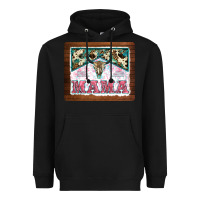 Black western bull skull mama mousepad Heavyweight Hoodie - BarkalooDesign