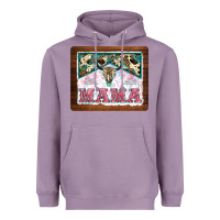 Lavender western bull skull mama mousepad Heavyweight Hoodie - BarkalooDesign
