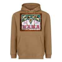Toasted Coconut western bull skull mama mousepad Heavyweight Hoodie - BarkalooDesign