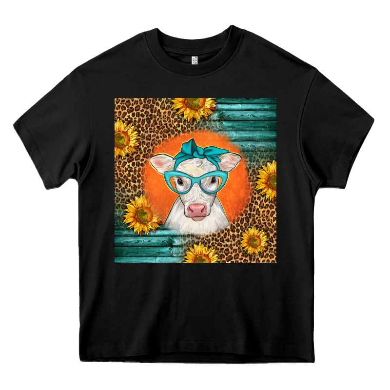 Charolais Cow Heavy Core Tee by LillyAllenDesigns | Teevron