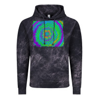 Cloud Black tie dye backround Vintage Hoodie - RanaPortraitStore