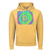 Vintage Mustard tie dye backround Vintage Hoodie - RanaPortraitStore
