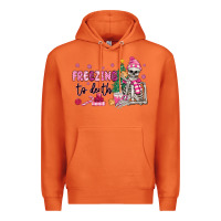 Carrot freezing to death skeleton Premium Hoodie - MaliasSmallBusiness