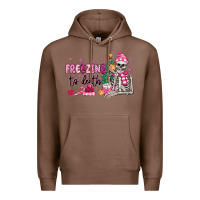 Chestnut freezing to death skeleton Premium Hoodie - MaliasSmallBusiness
