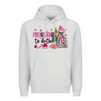 Dove Grey freezing to death skeleton Premium Hoodie - MaliasSmallBusiness