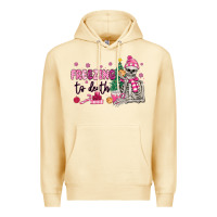 Pina Colada freezing to death skeleton Premium Hoodie - MaliasSmallBusiness