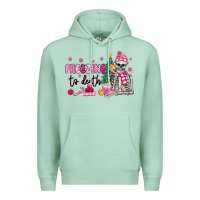 Seafoam freezing to death skeleton Premium Hoodie - MaliasSmallBusiness