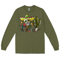 Army Green cinco de mayo Long Sleeve Tee - SublimationCraftShop