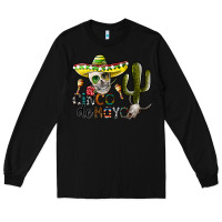Black cinco de mayo Long Sleeve Tee - SublimationCraftShop