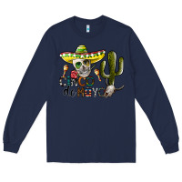 Navy cinco de mayo Long Sleeve Tee - SublimationCraftShop