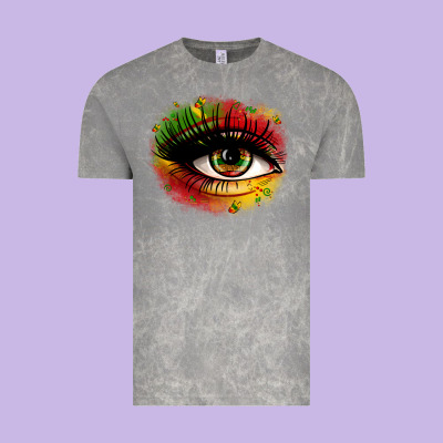 Juneteenth Eye Vintage Tee Designed By Zillion Design Studio