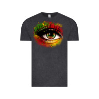 Vintage Black juneteenth eye Vintage Tee - Zillion Design Studio