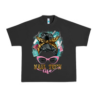 Pigment Black nail tech life messy bun Urban Heavy Tee - BarkalooDesign