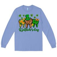 Colony Blue Dentist st. patricks day Long Sleeve Tee - Neo Western