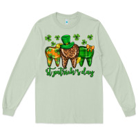 Matcha Dentist st. patricks day Long Sleeve Tee - Neo Western