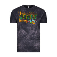 Cloud Black yall gonna learn today Vintage Tee - texasbilliewilder