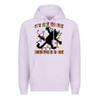Lilac it's fine i'm fine everything is fine Premium Hoodie - MaliasSmallBusiness