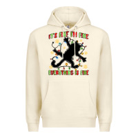 Sandshell it's fine i'm fine everything is fine Premium Hoodie - MaliasSmallBusiness