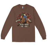 Chestnut cowboy ranch Long Sleeve Tee - SublimationCraftShop