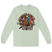 Matcha cowboy ranch Long Sleeve Tee - SublimationCraftShop