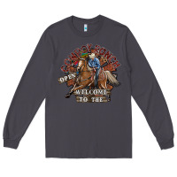 Smoke cowboy ranch Long Sleeve Tee - SublimationCraftShop