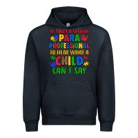 Navy it takes a special paraprofessional to hear what a Urban Hoodie - Artiststas