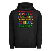Pigment Black it takes a special paraprofessional to hear what a Urban Hoodie - Artiststas