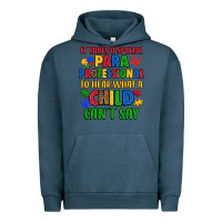 Pigment Midnight Navy it takes a special paraprofessional to hear what a Urban Hoodie - Artiststas