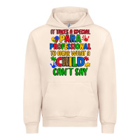 Sandshell it takes a special paraprofessional to hear what a Urban Hoodie - Artiststas