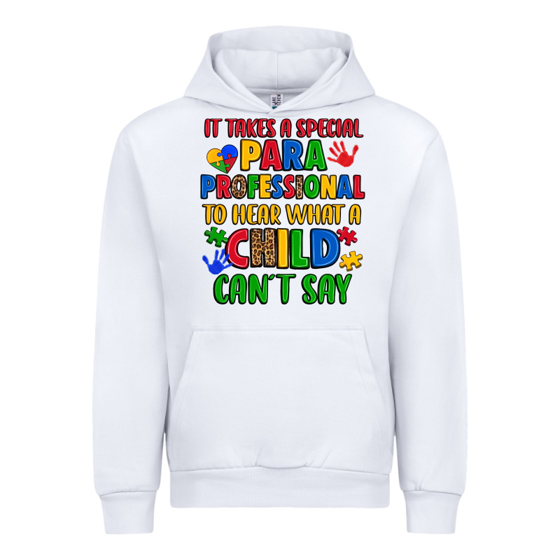 It Takes A Special Paraprofessional To Hear What A Urban Hoodie by Artiststas | Teevron