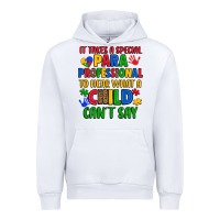 White it takes a special paraprofessional to hear what a Urban Hoodie - Artiststas