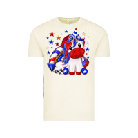 Vintage Arctic 4th of july american unicorn Vintage Tee - texasbilliewilder