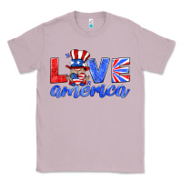 Lilac love america gnome Classic Tee - HRA Design Shop