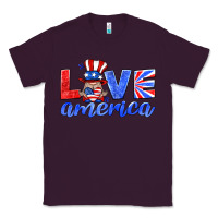 Plum love america gnome Classic Tee - HRA Design Shop
