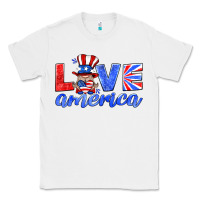 White love america gnome Classic Tee - HRA Design Shop