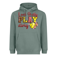 Sage Look Pretty Play Dirty Heavyweight Hoodie - LillyAllenDesigns