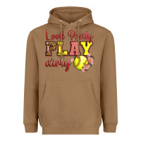 Toasted Coconut Look Pretty Play Dirty Heavyweight Hoodie - LillyAllenDesigns