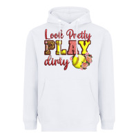 White Look Pretty Play Dirty Heavyweight Hoodie - LillyAllenDesigns