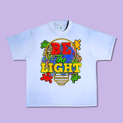 Be The Light Urban Heavy Tee Designed By Zillion Design Studio