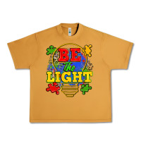Peanut Butter be the light Urban Heavy Tee - Zillion Design Studio
