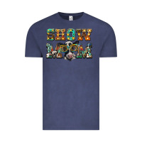 Vintage Denim show mom baby cow Vintage Tee - BarkalooDesign
