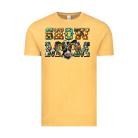 Vintage Mustard show mom baby cow Vintage Tee - BarkalooDesign